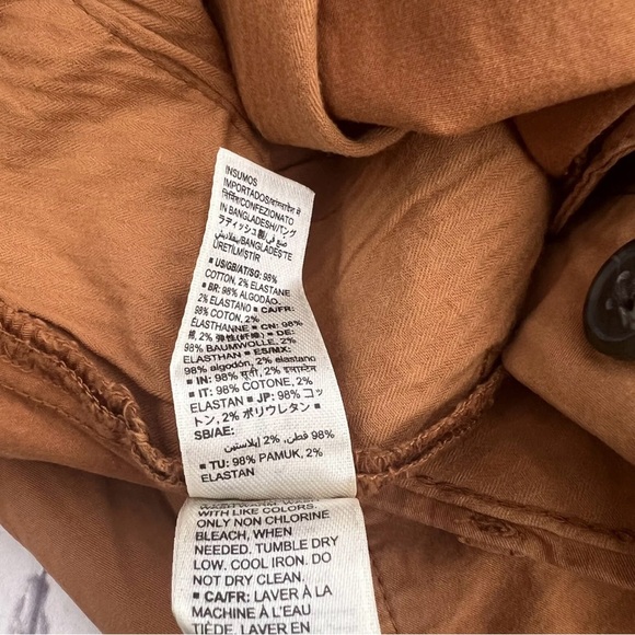 Goodthreads Men’s Slim-fit Flat-front Comfort Stretch Chino Brow short Sz 30W - Picture 10 of 12